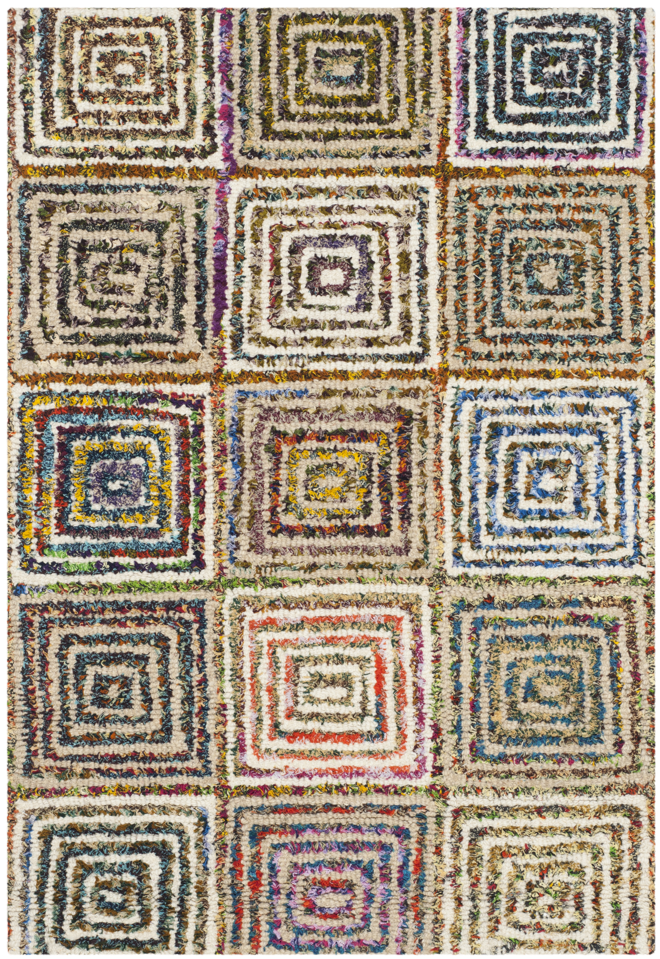 Safavieh Creme Nantucket Cotton Area Rug – NAN608A