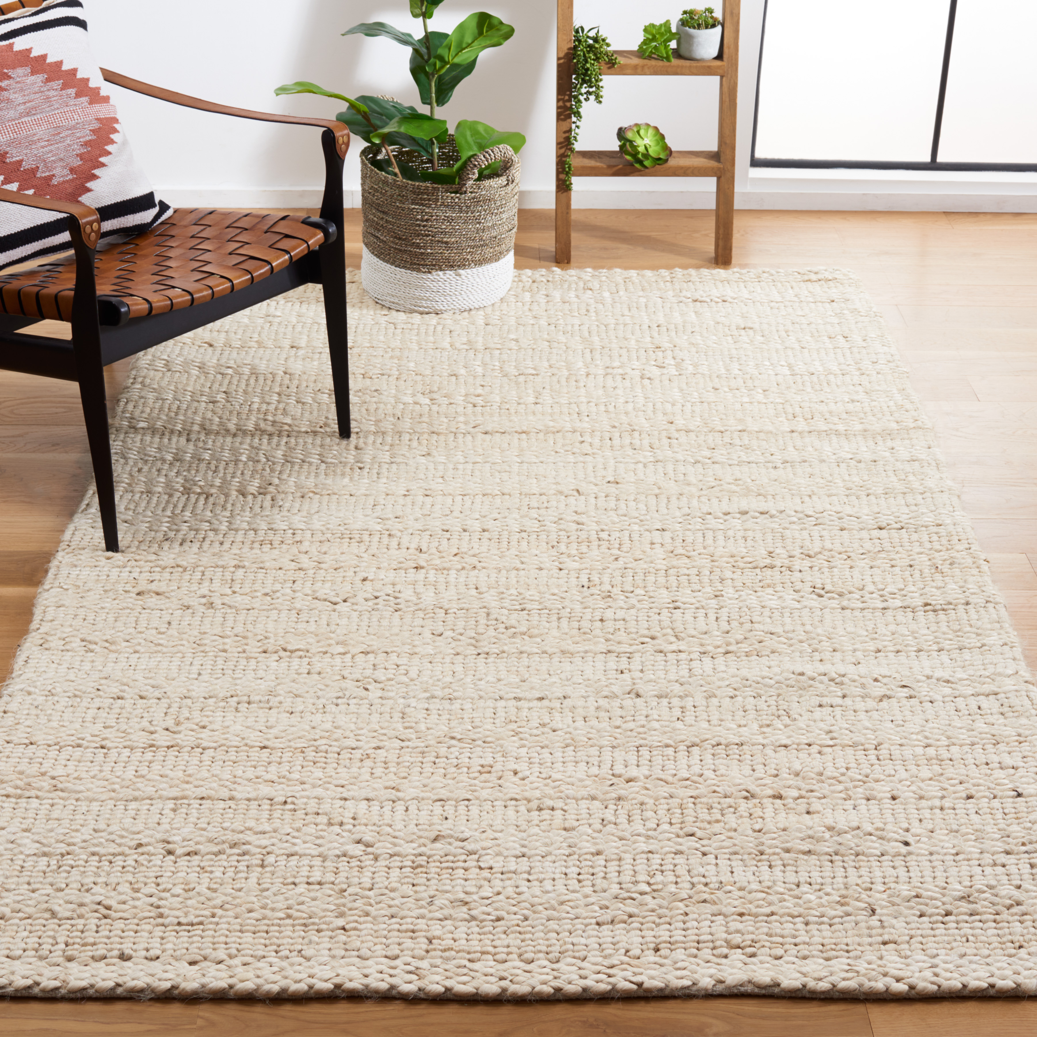 Safavieh Natural Fiber Hand-woven Bleach Jute Area Rug 6' X 9' for 
