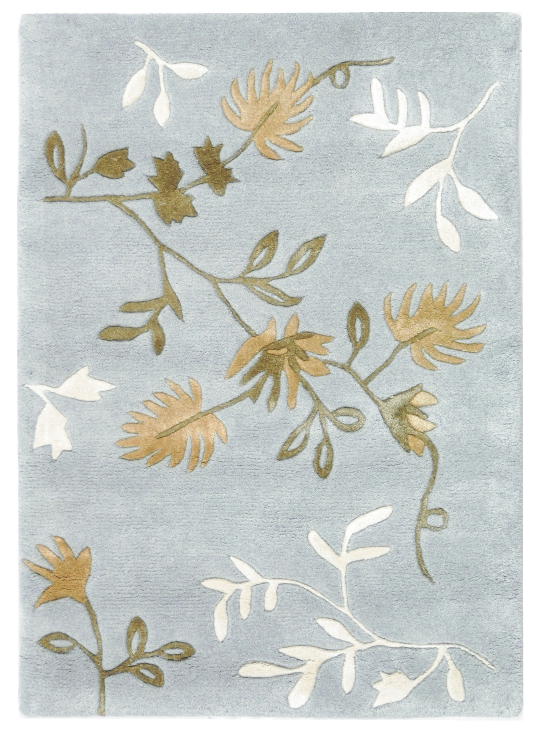 Light Blue Safavieh Soho Wool Area Rug SOH313A