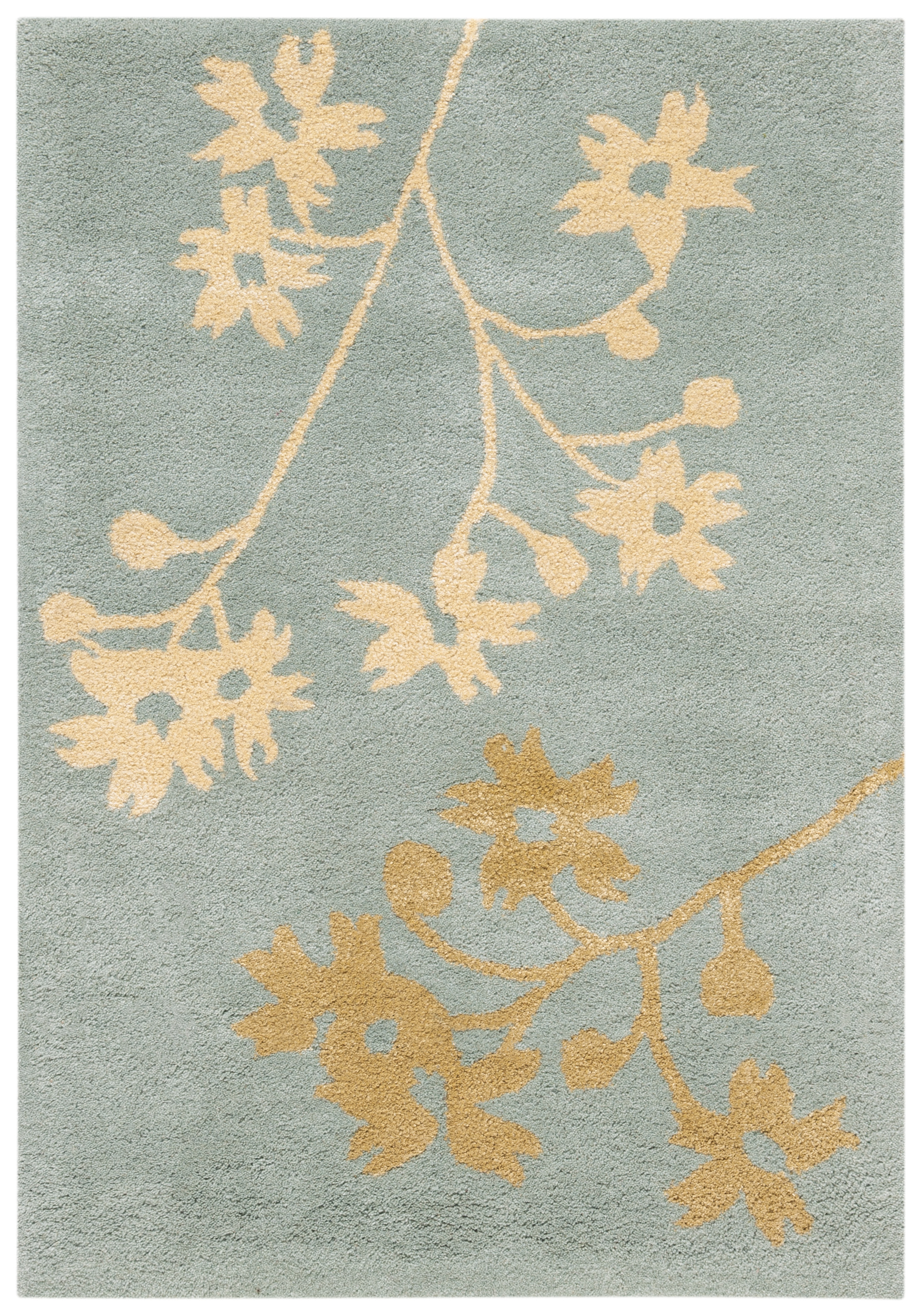 Light Blue / Multi Safavieh Soho Wool Area Rug SOH316C