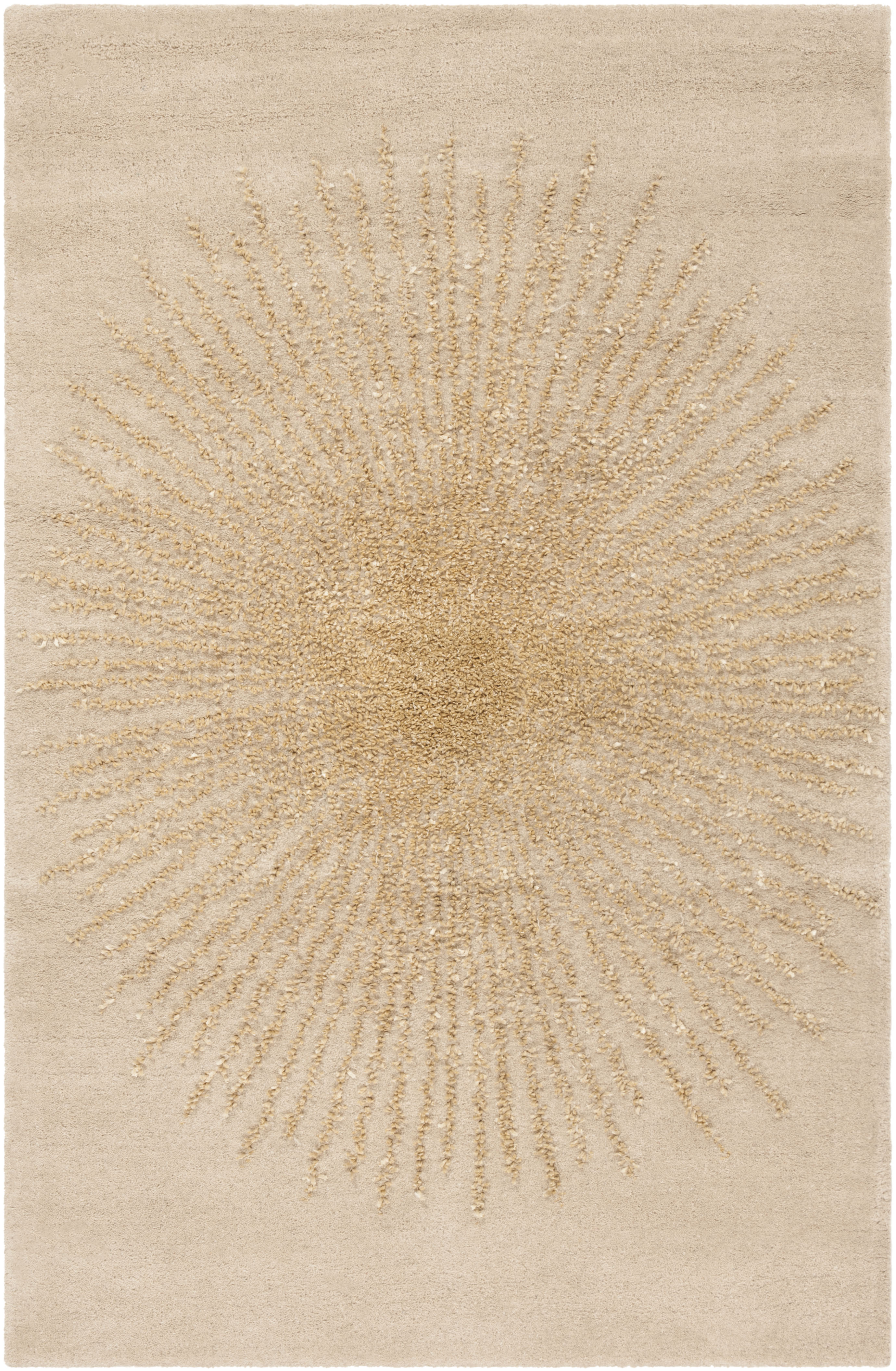 Beige Safavieh Soho Wool Area Rug SOH655B