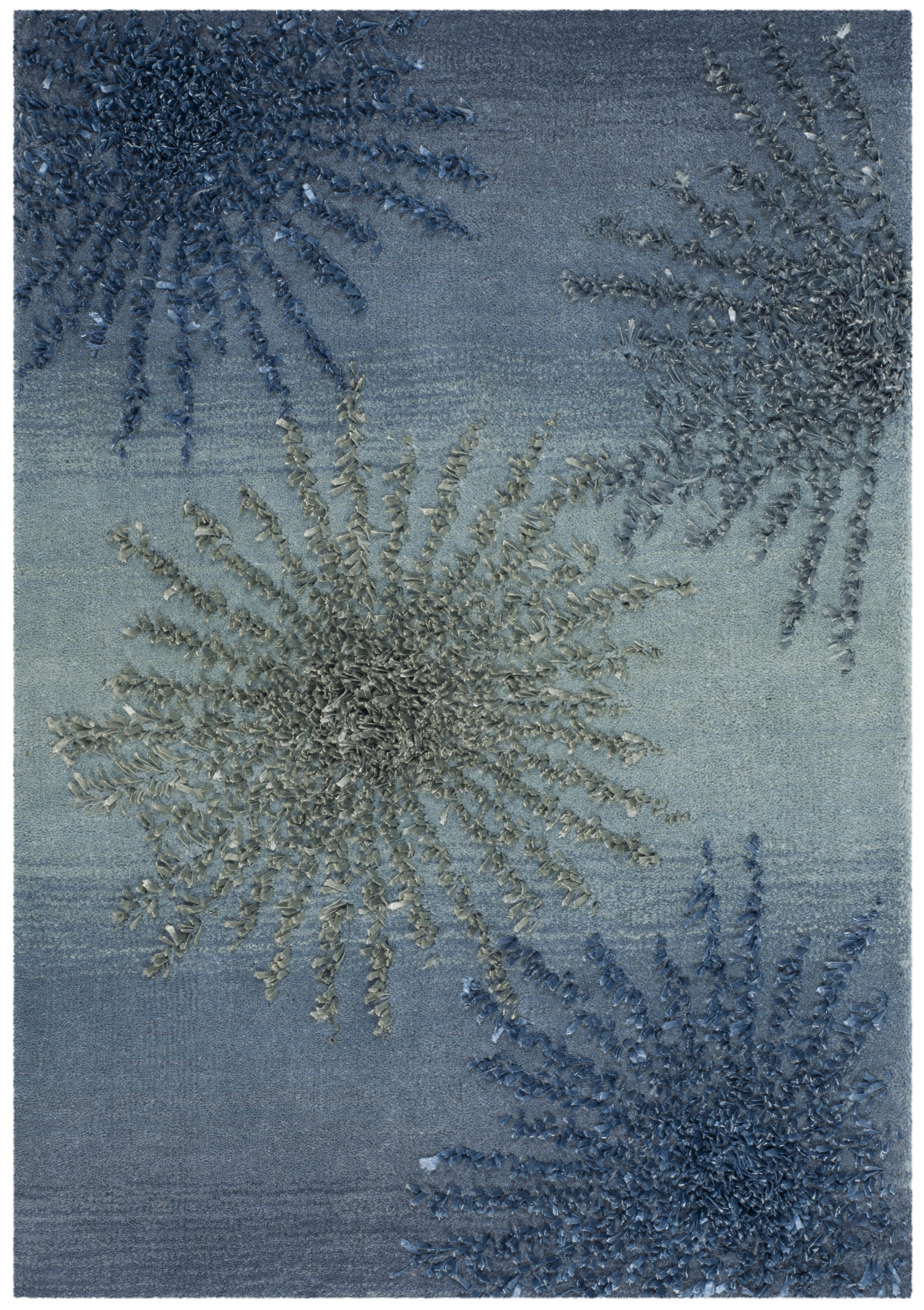Denim Safavieh Soho Wool Area Rug SOH712W