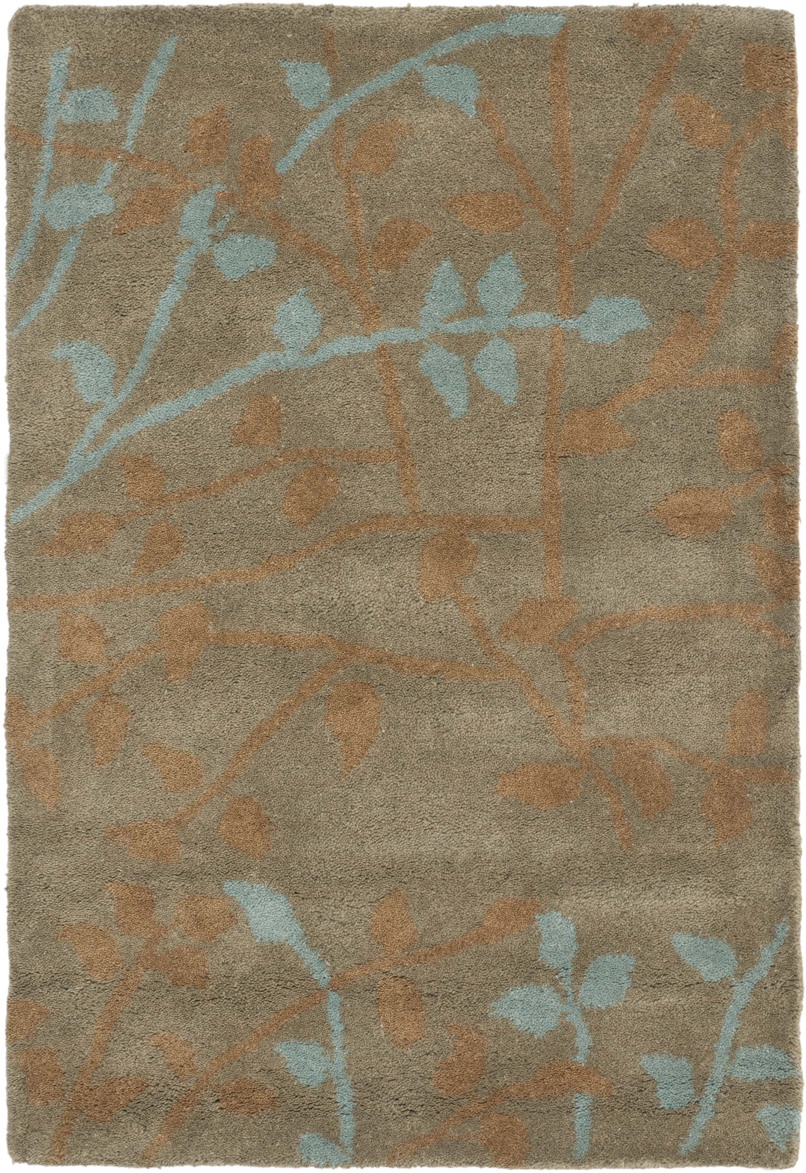 Light Brown / Multi Safavieh Soho Wool Area Rug SOH733D